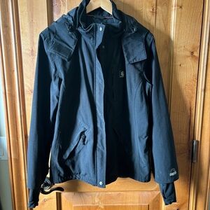 Carhartt Black Hooded Jacket 2004ish